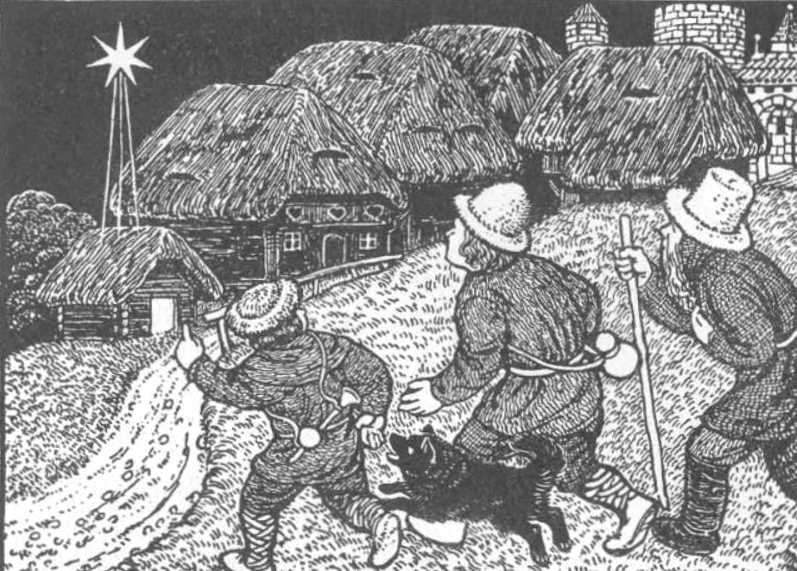 Sternendreher (Illustration im Röseligarten, 1912)